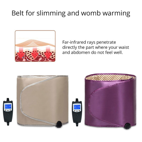 Red Light Therapy Belt: Vibration & Infrared Fat Burn