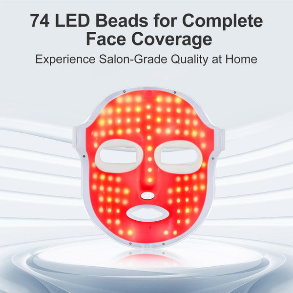 74 LED Beads of LT-1102 LED Face Mask