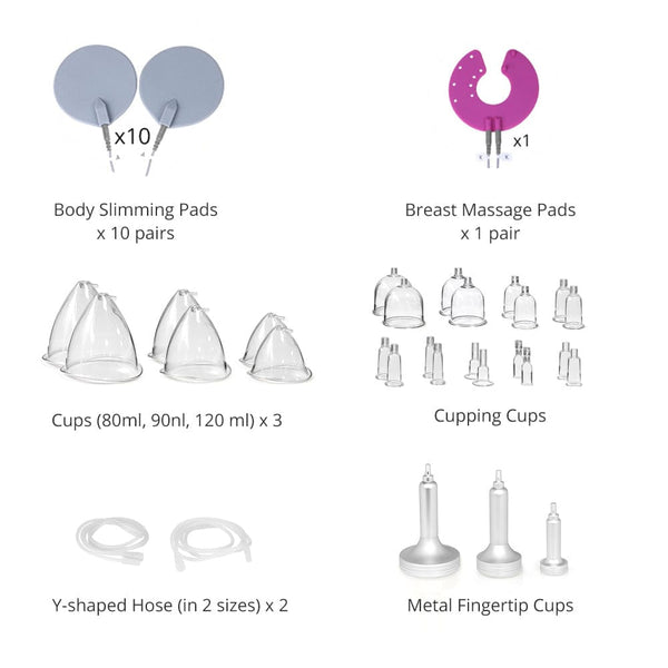 Non Surgical Breast Lift with EMS and Vacuum Cupping Options