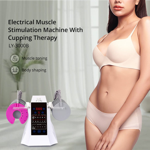 Non Surgical Breast Lift with EMS and Vacuum Cupping Options