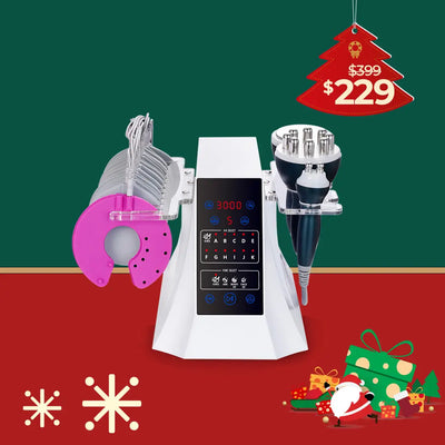 Mychway 40K Cavitation Machine With 11 Pairs of EMS Pads For Body Contouring