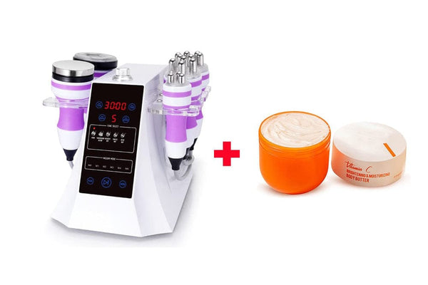 5 In 1 40K Ultrasonic Cavitation Machine With One Brazilian Body Cream