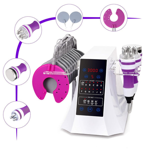 Mychway 4-In-1 40K Unoisetion RF Cavitation Machine With EMS Muscle Stimulator
