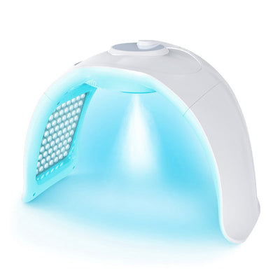 Folding 7 Colors LED Light Therapy Facial Machine Cold Spray With Nano Spray