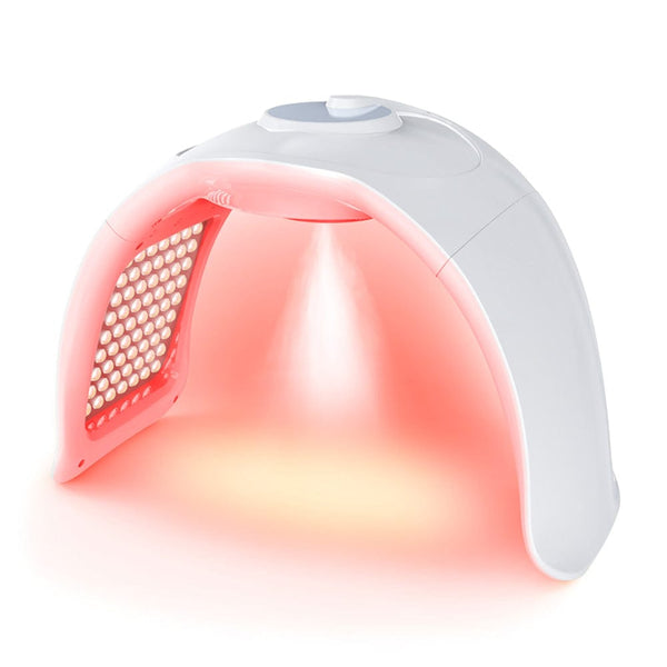 Folding 7 Colors LED Light Therapy Facial Machine Cold Spray With Nano Spray