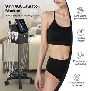 9-in-1 40k Lipo Cavitation Machine For Body Sculpting & Facial Care