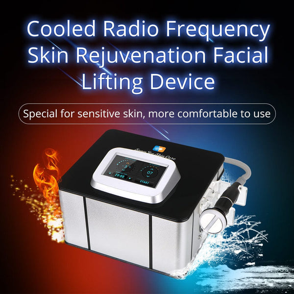 Snow Ice Cooled RF Radio Frequency Skin Tightening Facial Care Beauty Machine