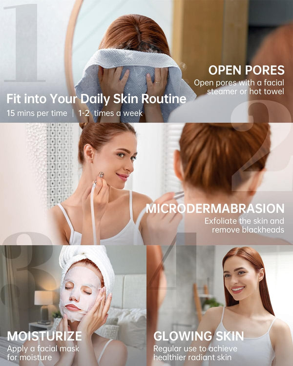 Professional 2-in-1 Diamond Microdermabrasion Facial Machine