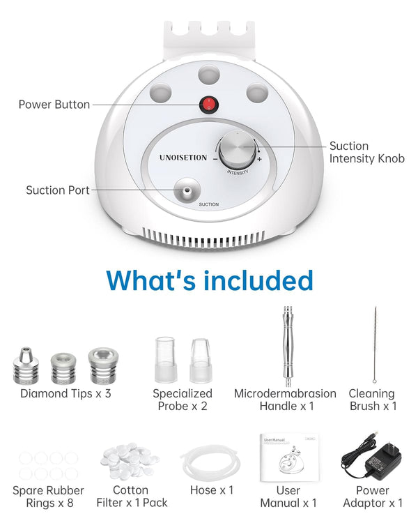 Professional 2-in-1 Diamond Microdermabrasion Facial Machine