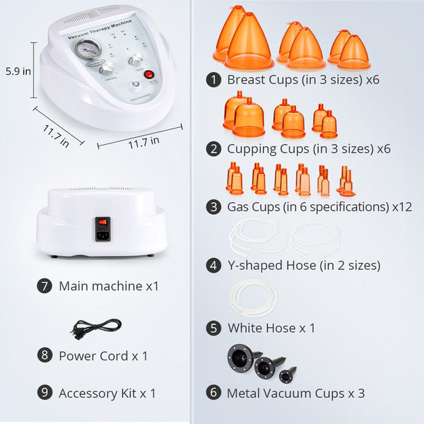 Vacuum Therapy Massaging Machine For Butt & Breast Enhancement