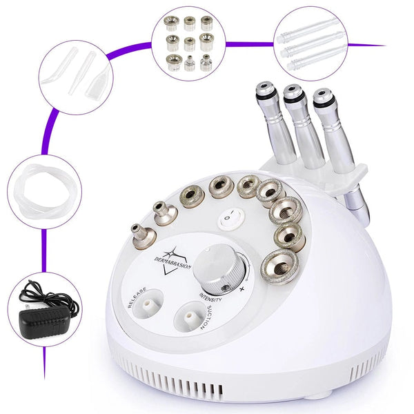 Mychway Diamond Microdermabrasion Machine With 9 Tips For Skin Cleansing