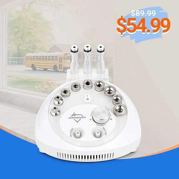 Mychway 3-In-1 Microdermabrasion Machine With Sprayer For Skin Exfoliation & Moisturizing