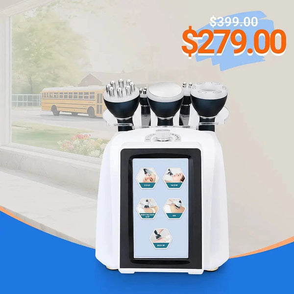 Mychway 5-In-1 40K Ultrasonic Cavitation RF Machine For Body Sculpting & Skin Tightening