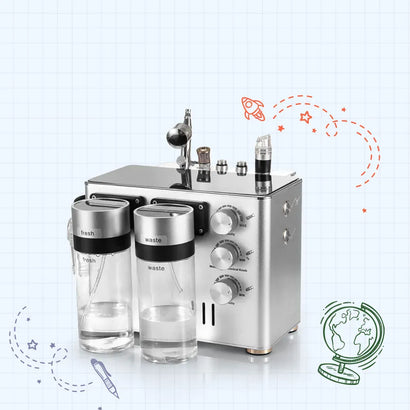 3 in 1 Hydro Microdermabrasion Facial Care Machine With Sprayer