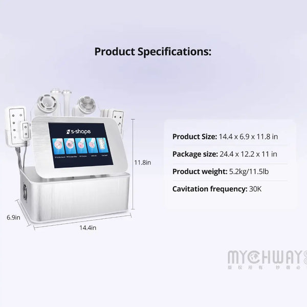 Cavitation 2.5 S Shape Ultrasound RF Lipo Laser Machine
