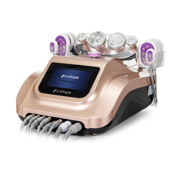 Mychway 6 in 1 30K Cavitation Machine For Body Sculpting With EMS & EL