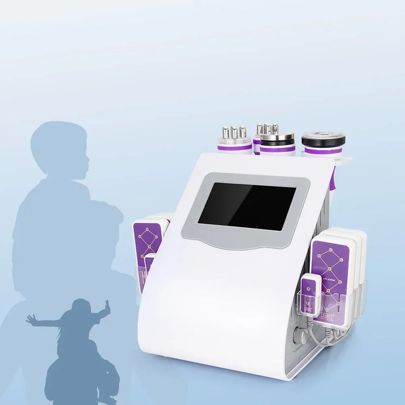 6 in 1 40K Ultrasonic Cavitation RF Vacuum Body Sculpting Machine