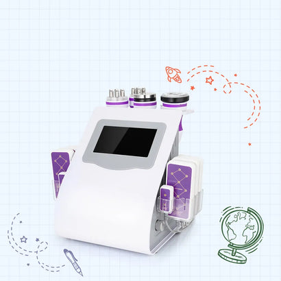 6 in 1 40K Ultrasonic Cavitation RF Vacuum Body Sculpting Machine