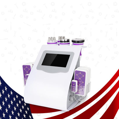 6 in 1 40K Ultrasonic Cavitation RF Vacuum Body Sculpting Machine