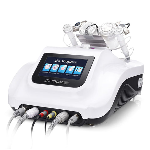 Mychway 30K Cavitation S Shape Machine With Handy Polar RF For Body Contouring & Massaging