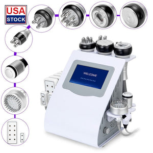 MS-76D1MAXS8 9-In-1 80K Cavitation RF Vacuum Machine Display 