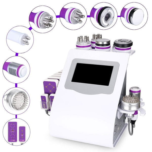 MS-76D1MAXSB 9-In-1 40K Cavitation Machine with 8 Handles