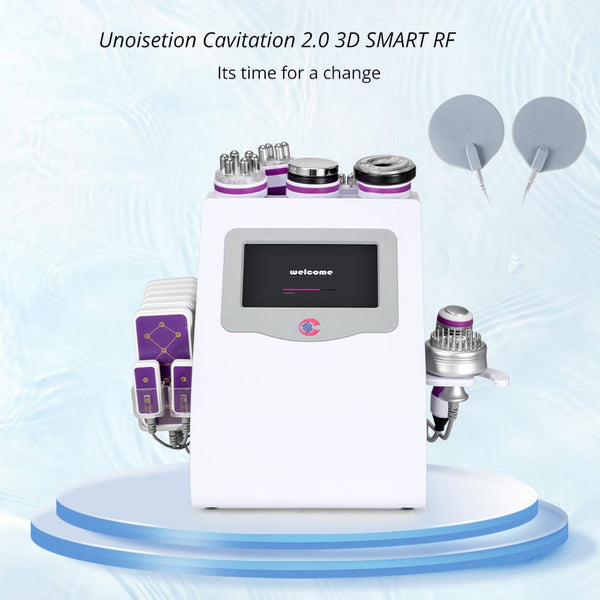 Vacuum RF Slimming Unoisetion Cavitation Machine - 10-in-1