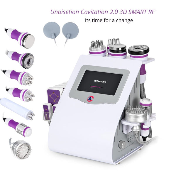 Vacuum RF Slimming Unoisetion Cavitation Machine - 10-in-1