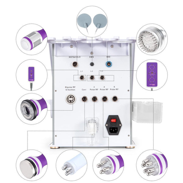Vacuum RF Slimming Unoisetion Cavitation Machine - 10-in-1
