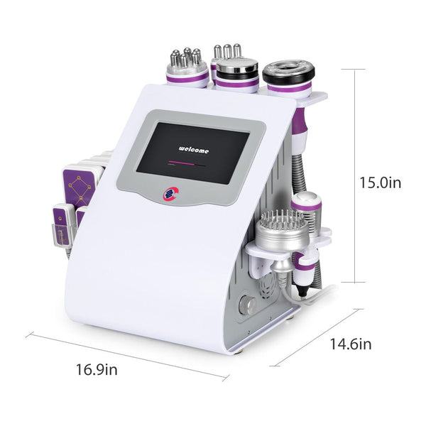 Vacuum RF Slimming Unoisetion Cavitation Machine - 10-in-1