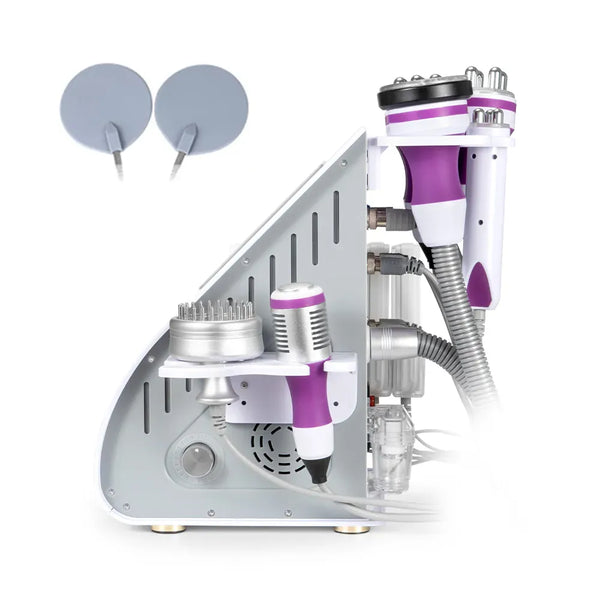 Mychway 10-In-1 Ultrasonic Cavitation Machine With EMS & Laser Pads