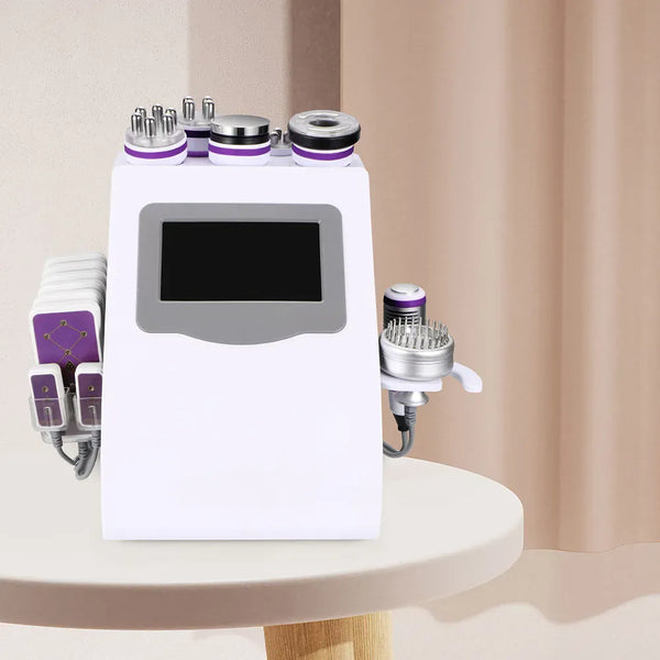 Mychway 10-In-1 Ultrasonic Cavitation Machine With EMS & Laser Pads