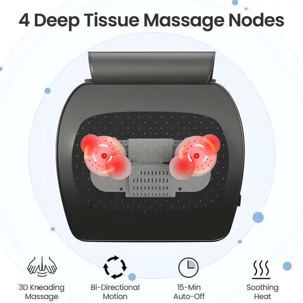 Neck and Back Massager for Relief Deep Tissue with Heat