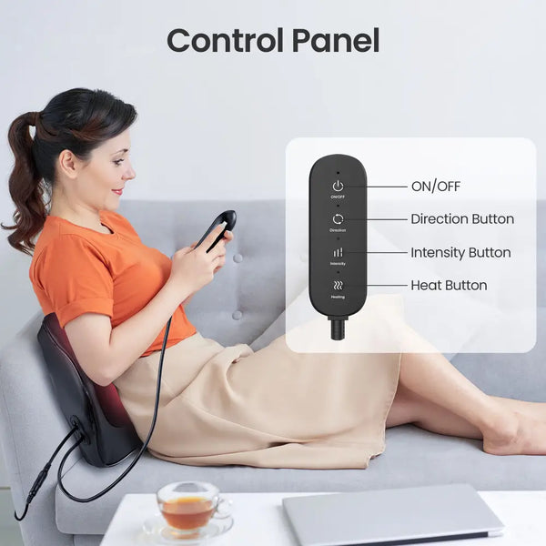 Neck and Back Massager for Relief Deep Tissue with Heat