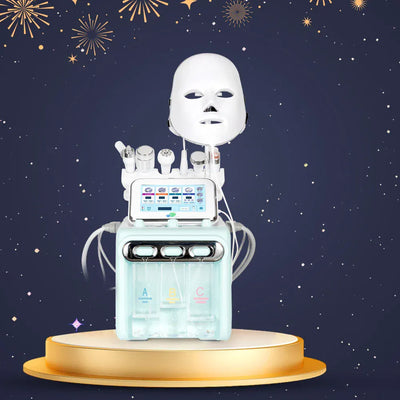 7 in 1 Hydro Dermabrasion Facial Machine with LED Mask