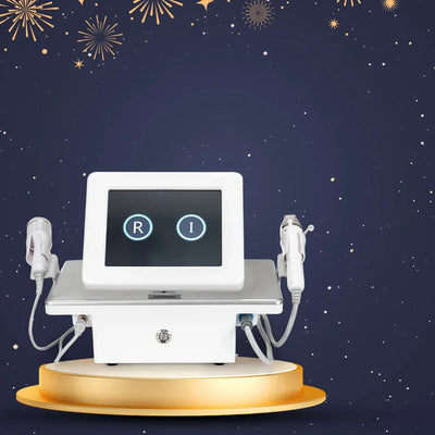 Mychway Gold Micro Crystal RF Machine For Skin Tightening With Cold Hammer