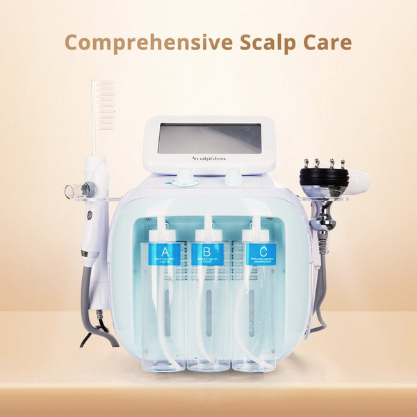 ScalpGlow 5 In 1 Scalp Care Machine For Hair Cleansing, Moisturizing, Nourishing