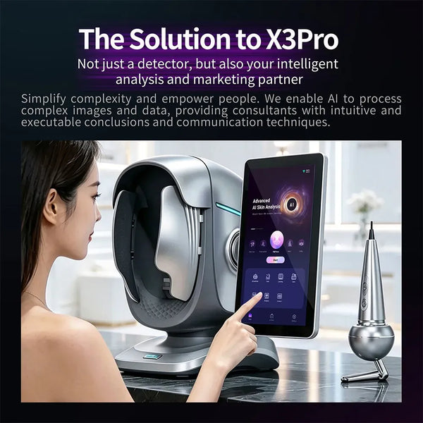 The solution to X3Pro, not just a detector, but also your intelligent analysis and marketing partner.