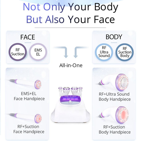 30K Cavitation S Shape Machine For Body Contouring - 4-In-1