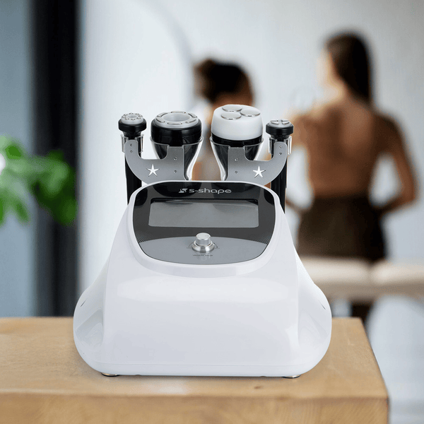 4 In 1 S Shape Machine 3D Cavitation Body Sculpting RF Skin Tightening