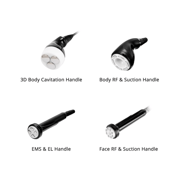 4 In 1 S Shape Machine 3D Cavitation Body Sculpting RF Skin Tightening