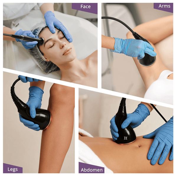 4 In 1 S Shape Machine 3D Cavitation Body Sculpting RF Skin Tightening