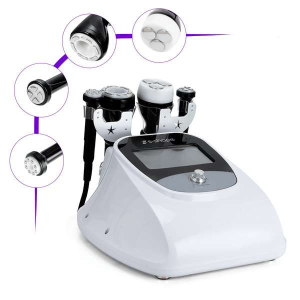 4 In 1 S Shape Machine 3D Cavitation Body Sculpting RF Skin Tightening