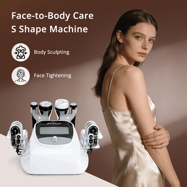 S Shape Machine 3D Cavitation RF 160mW Lipo Laser Body Sculpting Face S Shape Machine 3D Cavitation RF 160mW Lipo Laser Body Sculpting Face