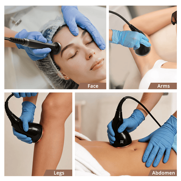 S Shape Machine 3D Cavitation RF 160mW Lipo Laser Body Sculpting Face Care