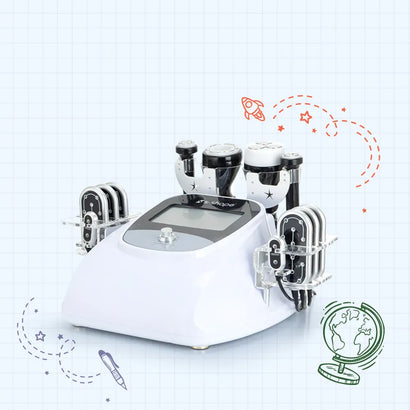 S Shape Machine 3D Cavitation RF 160mW Lipo Laser Body Sculpting Face Care
