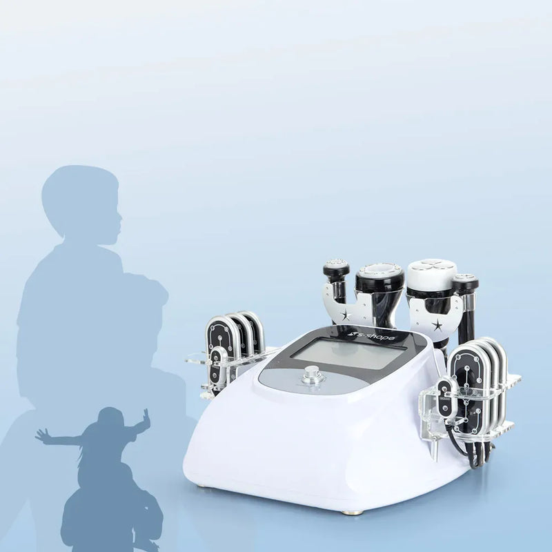 S Shape Machine 3D Cavitation RF 160mW Lipo Laser Body Sculpting Face Care
