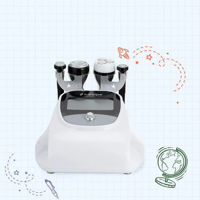 4 In 1 S Shape Machine 3D Cavitation Body Sculpting RF Skin Tightening