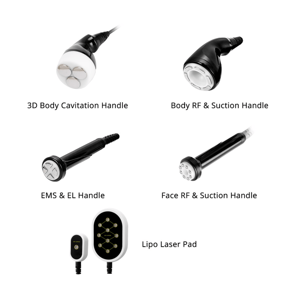 S Shape Machine 3D Cavitation RF Lipo Laser Body Contouring Face Lifting