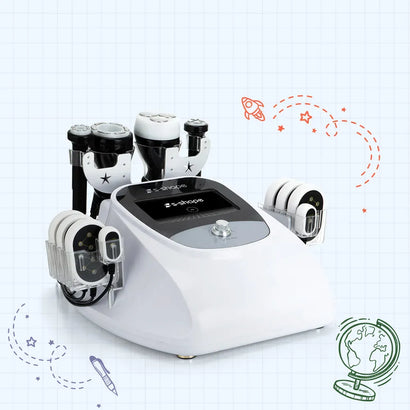 S Shape Machine 3D Cavitation RF Lipo Laser Body Contouring Face Lifting